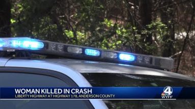 One person dead after crash in Anderson County