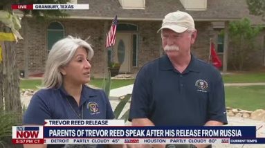 Trevor Reed released: Parents react to Marine veteran son freed from Russia | LiveNOW from FOX