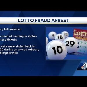 Upstate woman charged after cashing in stolen lottery tickets, SLED says