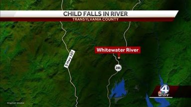 Recovery efforts underway after child falls in North Carolina river