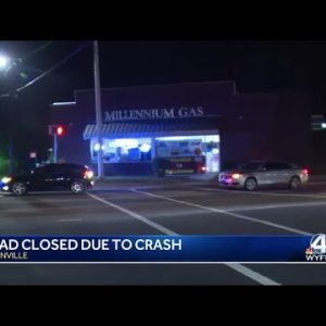 Road in Greenville closed due to crash, officers say
