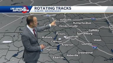 Severe storms possible in South Carolina Wednesday, Thursday