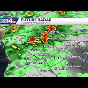 Severe storms possible tonight through Thursday morning