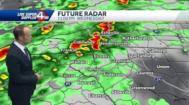 Severe storms possible tonight through Thursday morning
