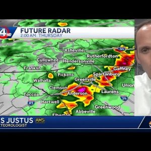 Severe weather threat in South Carolina