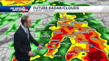 South Carolina severe weather outlook for the week