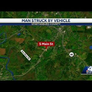 Upstate man killed after being struck by vehicle, coroner says