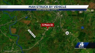 Upstate man killed after being struck by vehicle, coroner says