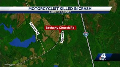 Upstate motorcyclist dies after hitting a utility pole, officers say