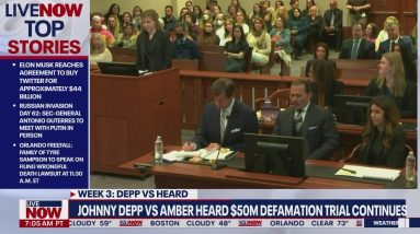 LIVE: Johnny Depp-Amber Heard defamation trial testimony | LiveNOW from FOX