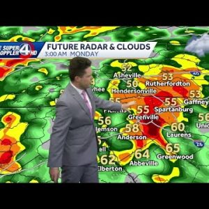 Videocast: Heavy Rain Monday Morning