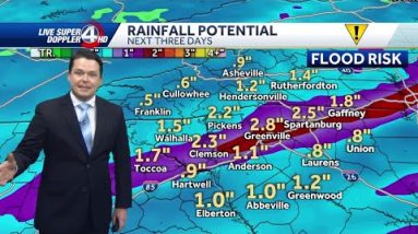 Videocast: Heavy Rains Tuesday