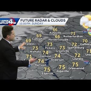 Videocast: Showers Late Sunday