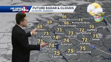 Videocast: Showers Late Sunday