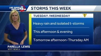 Videocast: Storms today and tomorrow