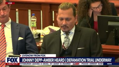 Heard followed Depp from room-to-room as he tried to escape fights: Nurse | LiveNOW from FOX