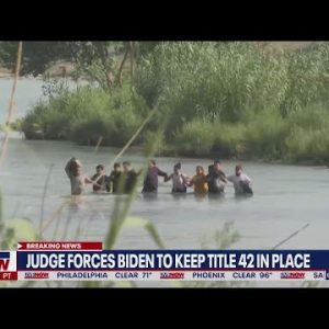 Title 42: Migrants continue to cross border despite injunction | LiveNOW from FOX