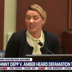 Amber Heard snaps when Johnny Depp attorney objects: 'I watched it!'  | LiveNOW from FOX