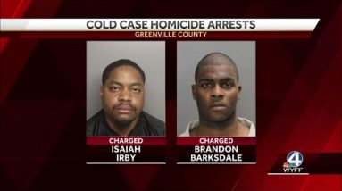 2 arrested in Greenville County cold case