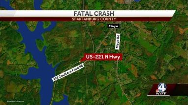 3 people killed in crash in Spartanburg County, trooper says