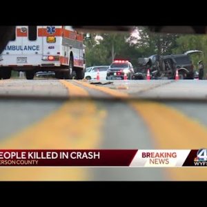 4 dead in crash on Anderson County highway, coroner says