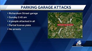 Several assaults reported in downtown Greenville parking garage, report says