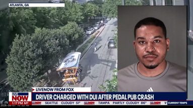 Atlanta 'Pedal Pub' crash: Driver charged with DUI | LiveNOW from FOX