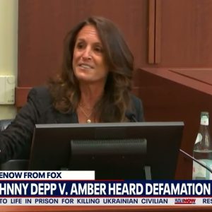 Johnny Depp lawyer uses poop story to challenge Amber Heard expert | LiveNOW from FOX