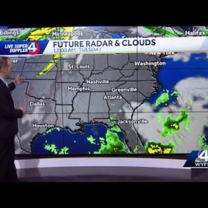 Clouds move out, bringing warm holiday weekend