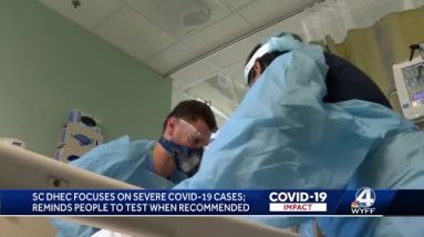 DHEC says COVID-19 cases are on the rise in South Carolina