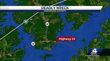 Driver dies in head-on crash in Anderson County, troopers say