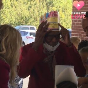 Former Upstate teacher celebrates 106th birthday at school