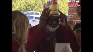 Former Upstate teacher celebrates 106th birthday at school