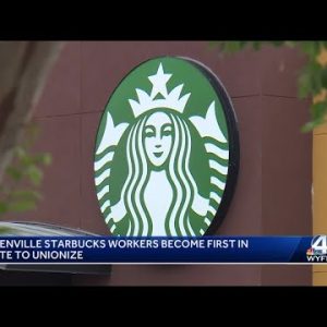 Greenville Starbucks workers become first in state to unionize