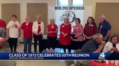 Boiling Springs HS grads celebrate 50th reunion, money for scholarship fund