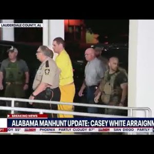 Alabama prison escape: First glimpse of Casey White since arrest | LiveNOW from FOX