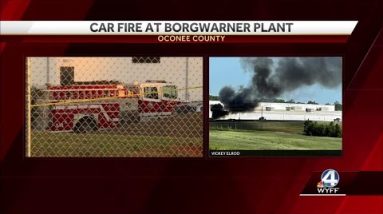 Man flown to burn center after car fire, officials say