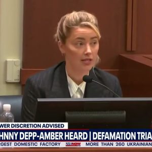 Amber Heard confronted with video of late-night visit from James Franco | LiveNOW from FOX