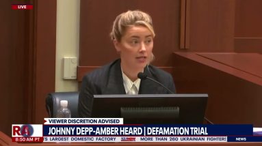 Amber Heard confronted with video of late-night visit from James Franco | LiveNOW from FOX