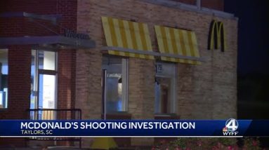 Officers investigating shooting at an Upstate McDonald's