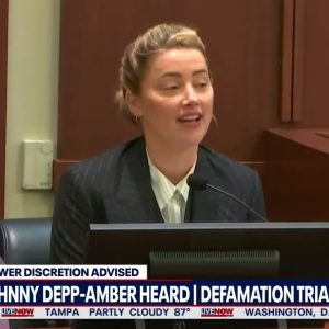 Amber Heard confronted with social post insulting Johnny Depp attorney | LiveNOW from FOX