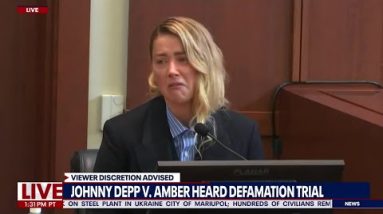 Johnny Depp forces Amber Heard body cavity search, she testifies | LiveNOW from FOX