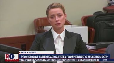 Johnny Depp trial: Amber Heard gets visibly emotional during psychologist testimony | LiveNOW from F