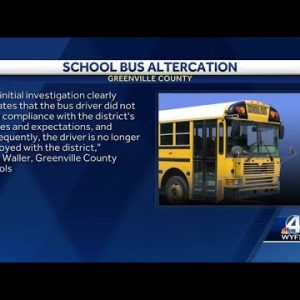 School bus driver terminated after altercation with students