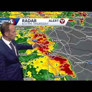 Severe weather still possible after tornado warnings in Carolinas