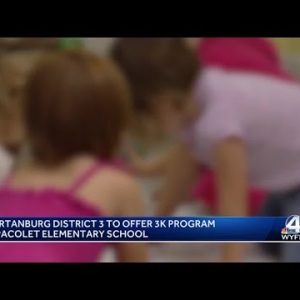 Spartanburg school district to start first 3K program