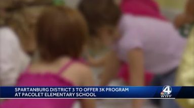 Spartanburg school district to start first 3K program