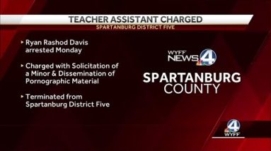 Upstate teacher assistant charged with solicitation of a minor, police say