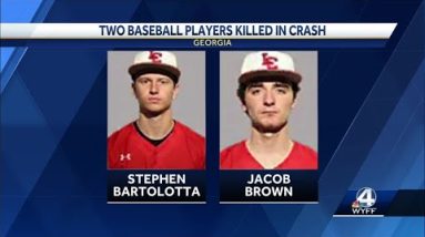 Two Georgia college baseball players killed in crash