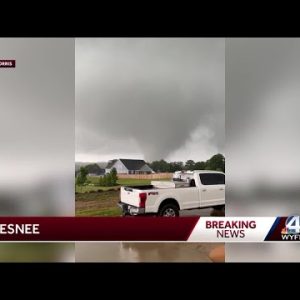 Video captures possible tornado in Spartanburg County